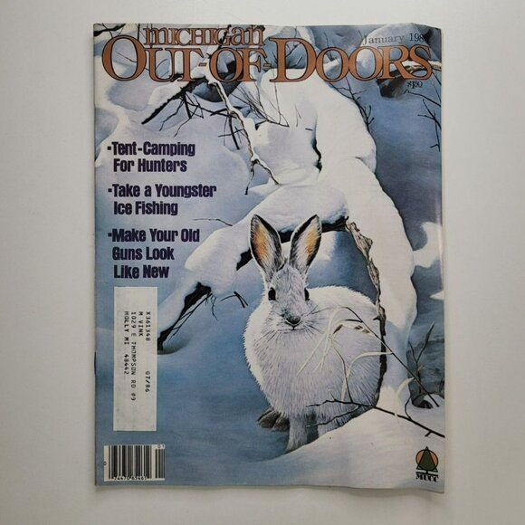 Outdoor Hunting Magazine Lot Michigan Out Of Doors American Rifleman Fishing Vin - Picture 7 of 9